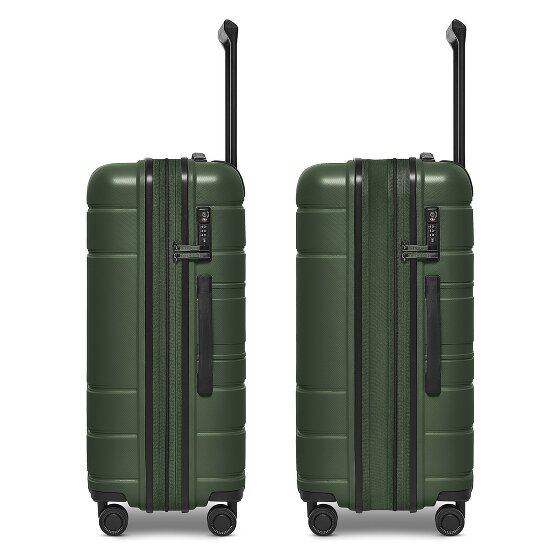 Redolz Essentials 11 4 roues Valise cabine 66 cm avec soufflet d'extension