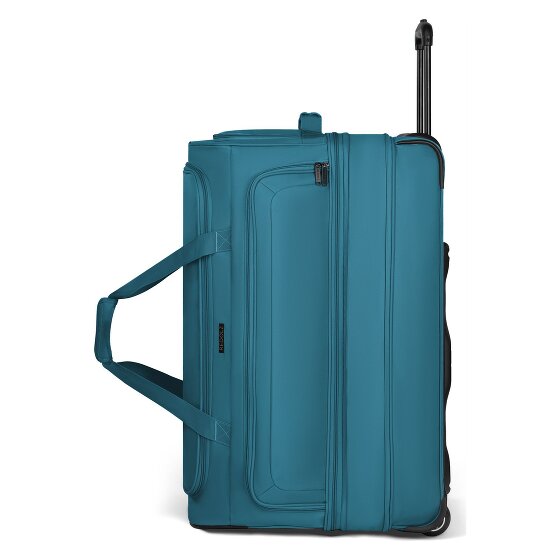 Redolz Sac de voyage Duffle Essentials à 2 roues, 70 cm de long, avec soufflet d'extension