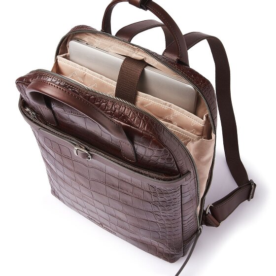 Castelijn & Beerens Emma Daypack Protection RFID Cuir 41 cm Compartiment pour ordinateur portable