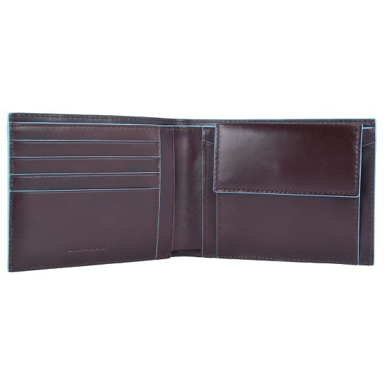 Piquadro Blue Square Porte-monnaie en cuir 12,5 cm