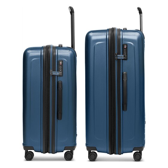 Redolz Essentials 14 4 roulettes Set de valises 2 pièces avec soufflet d'extension