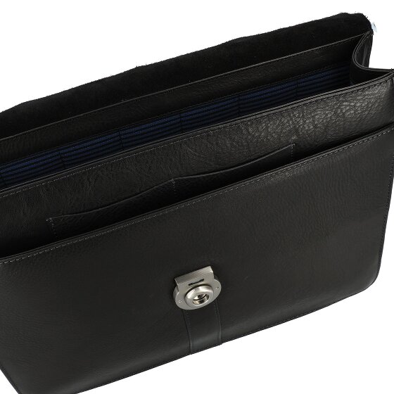 Leonhard Heyden Bergamo Porte-documents en cuir 38 cm Compartiment pour ordinateur portable