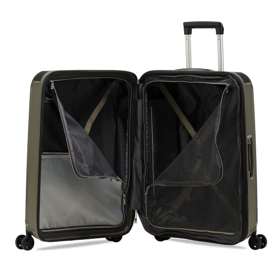 Eminent Aegis 4 roulettes Trolley M 61 cm avec soufflet d'extension