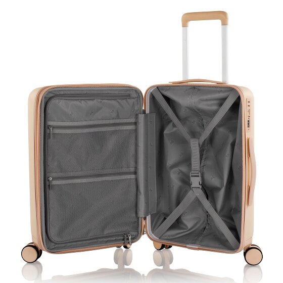 Heys Pastel 4 roulettes Trolley de cabine S 53 cm avec soufflet d'extension