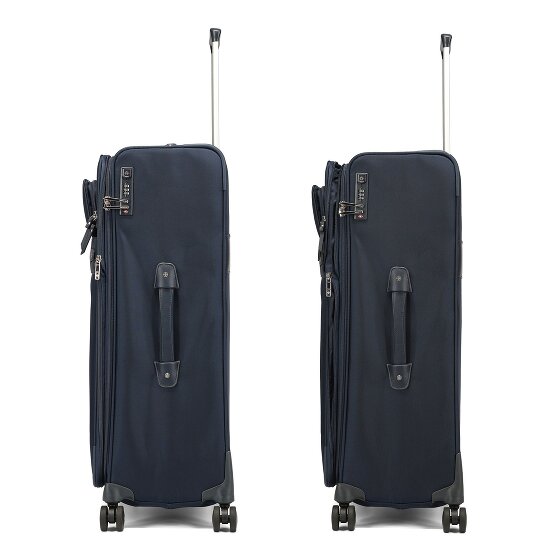 Samsonite Beauhaven 4 roulettes Trolley 80 cm avec soufflet d'extension