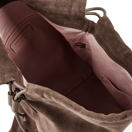 Coccinelle Lidia Sac à bandoulière Cuir véritable 34 cm