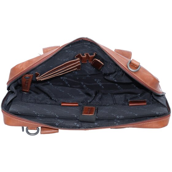 Plevier Navigator Tacan Porte-documents Cuir 36 cm Compartiment pour ordinateur portable