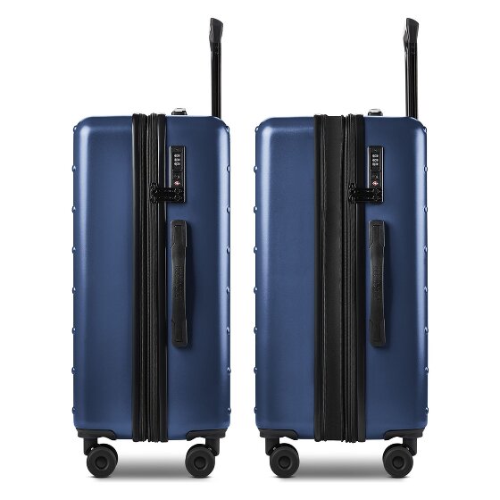 Roberto Cavalli Florence 4 roues Set de valises 3 pièces avec soufflet d'extension