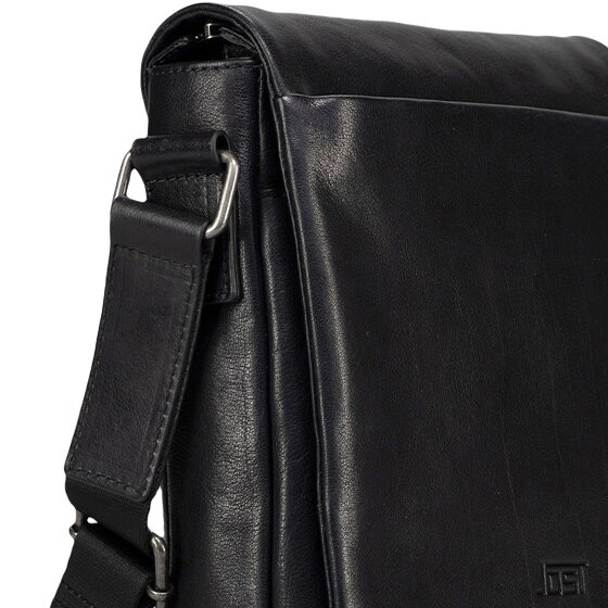 Jost Glasgow Sac à bandoulière S Protection RFID Cuir véritable 23 cm