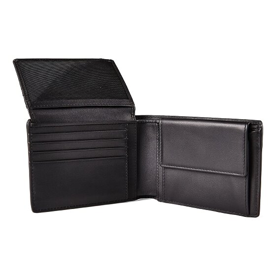 Piquadro Ael Porte-monnaie Protection RFID Cuir 12.5 cm