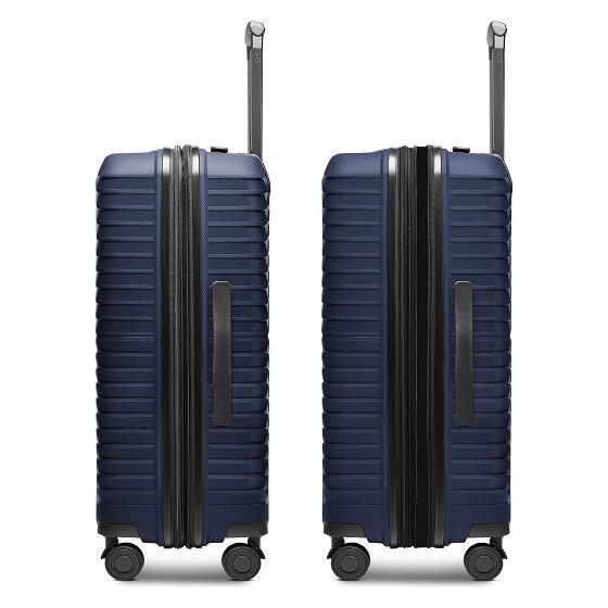 Stratic Shine 4 roues Valise cabine 66 cm avec soufflet d'extension