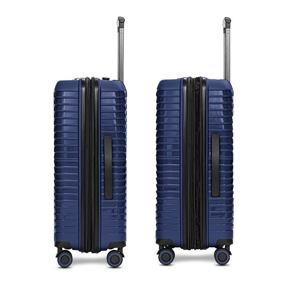 Stratic Shine 4 roues trolley 65 cm avec soufflet extensible