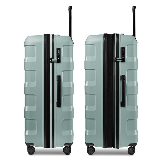 Redolz Pro PP 4 roues Valise cabine 83 cm '"avec soufflet d''extension"'