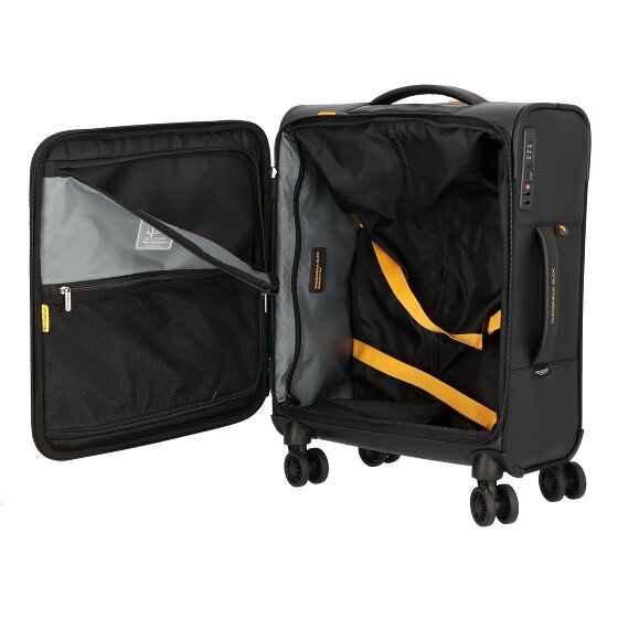 Mandarina Duck Eco Coated 4 roulettes Trolley de cabine S 55 cm