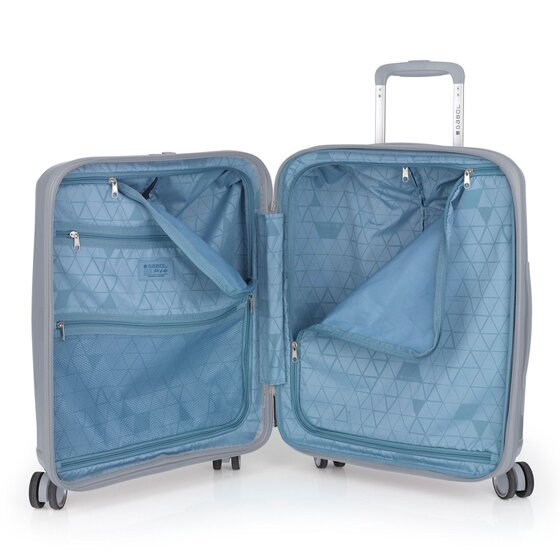 Gabol Queens 4 roulettes Trolley de cabine S 54 cm avec soufflet d'extension