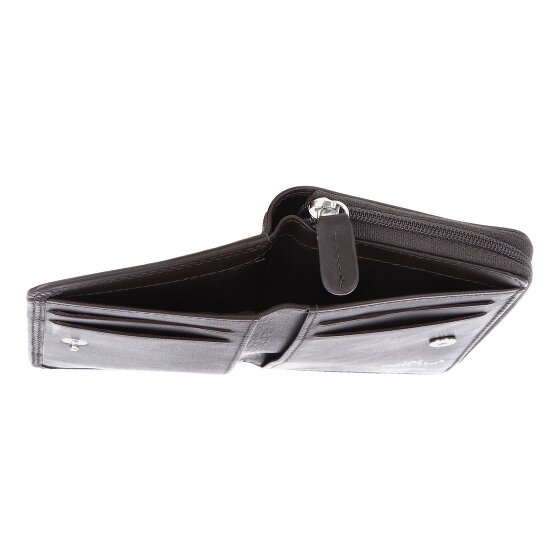 Golden Head Polo Porte-monnaie Protection RFID Cuir véritable 11.5 cm