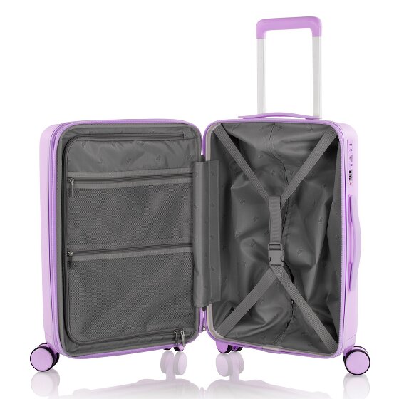 Heys Pastel 4 roulettes Trolley de cabine S 53 cm avec soufflet d'extension