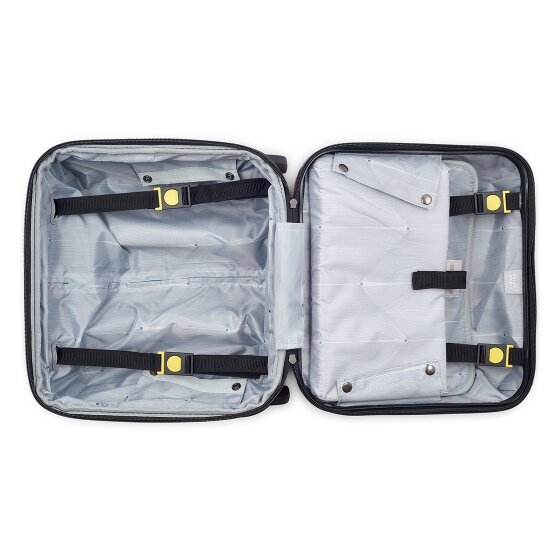 Delsey Paris Shadow 5.0 trolley business à 4 roulettes 38 cm compartiment pour ordinateur portable avec soufflet d'extension