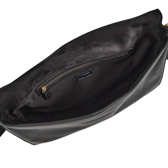 PINKO Love Satchel Big Sac à bandoulière Cuir véritable 36 cm