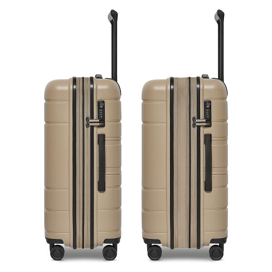 Redolz Essentials 11 4 roues Set de valises 3 pièces avec soufflet d'extension