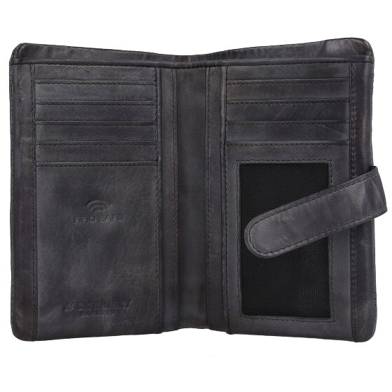 Jack Kinsky Porte-monnaie Nelson RFID cuir 9,5 cm