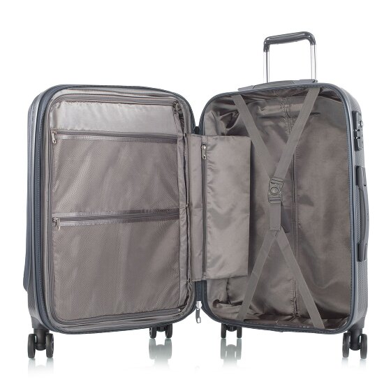 Heys Vantage 4 roulettes Trolley M 66 cm avec soufflet d'extension