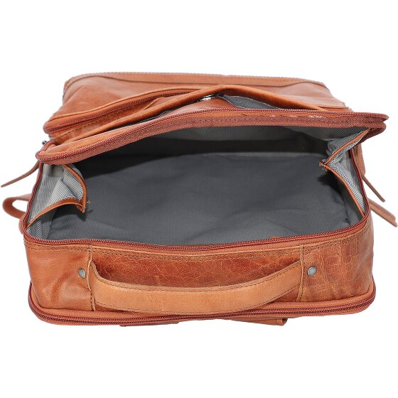 Spikes & Sparrow Bronco Sac à dos en cuir 40 cm pour ordinateur portable