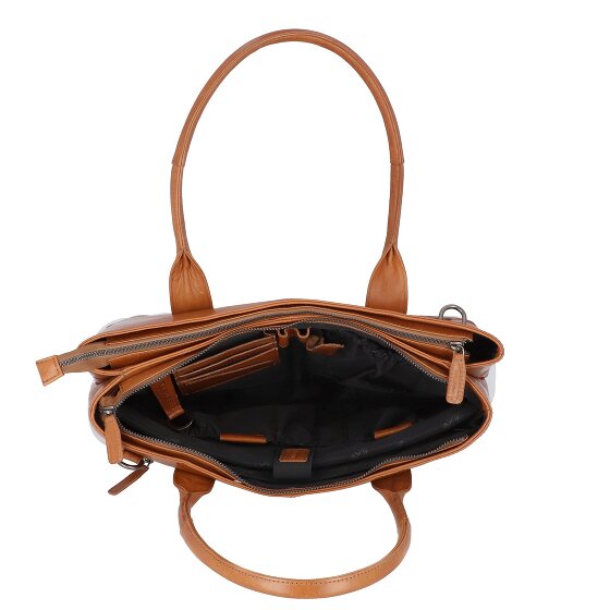 Plevier Rock Amber Sac à bandoulière Cuir 43 cm Compartiment pour ordinateur portable