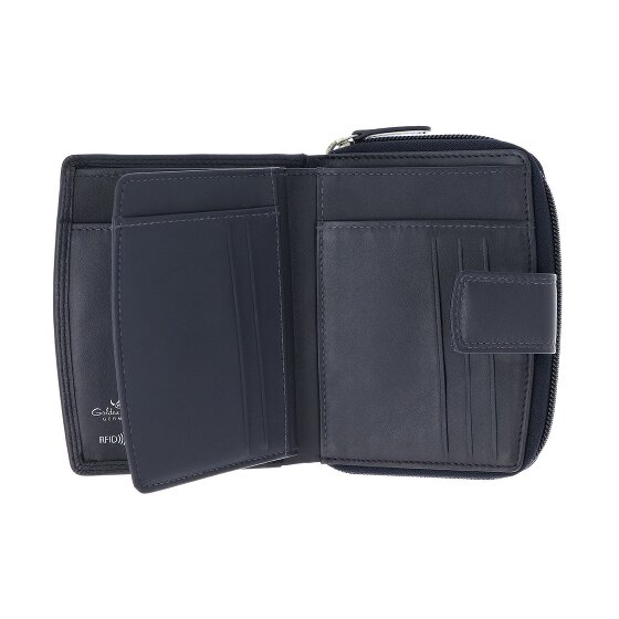 Golden Head Polo Porte-monnaie Protection RFID Cuir véritable 12 cm