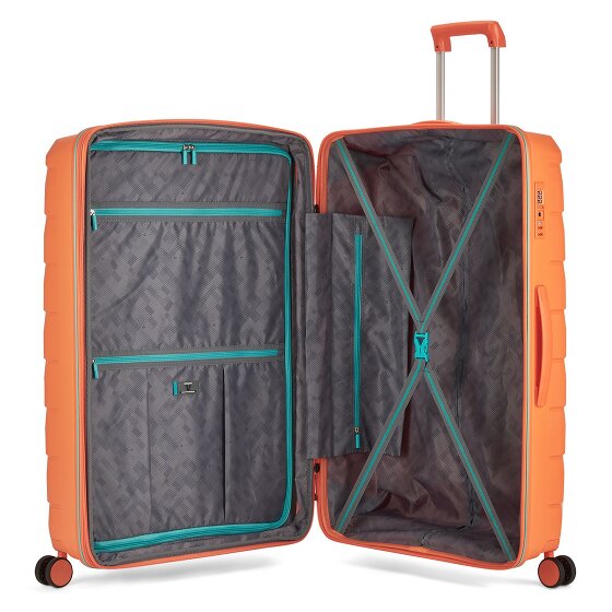 Roncato Skyline 2.0 4 roues Valise cabine 79 cm avec soufflet d'extension