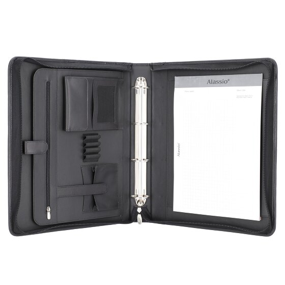 Alassio Porte-bloc Arezzo en cuir 36 cm