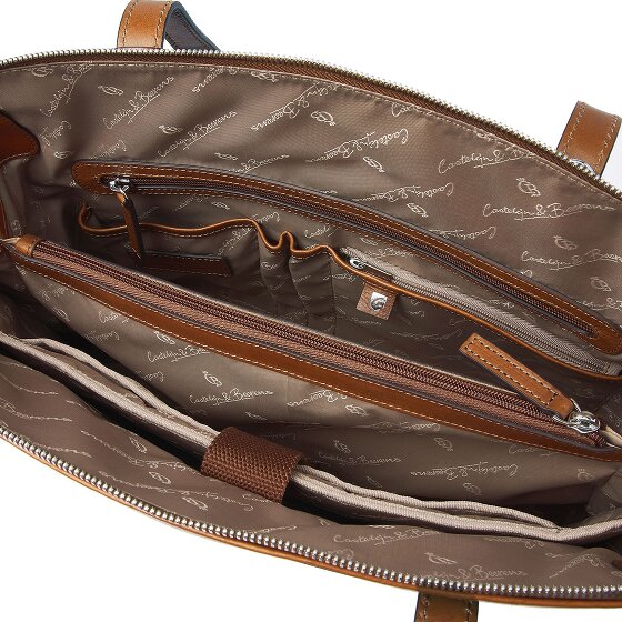 Castelijn & Beerens Lia Sac de shopper Protection RFID Cuir 45 cm Compartiment pour ordinateur portable