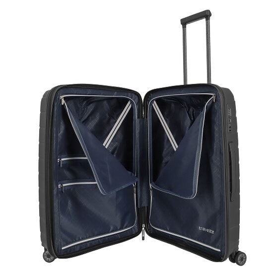 Travelite Air Base 4 roues Set de valises 3 pièces avec soufflet d'extension