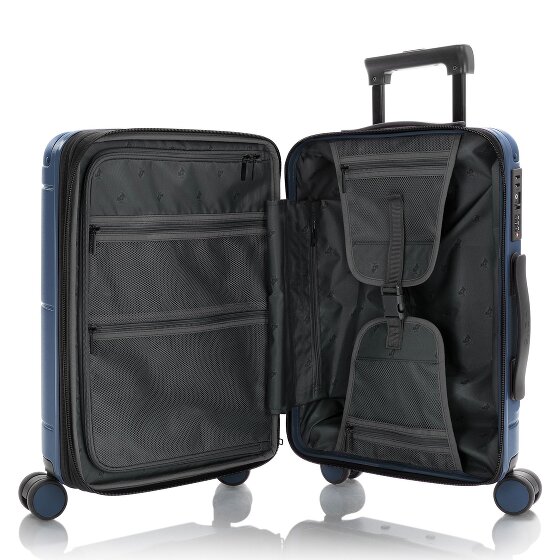 Heys Zen 4 roulettes Trolley de cabine S 54 cm avec soufflet d'extension