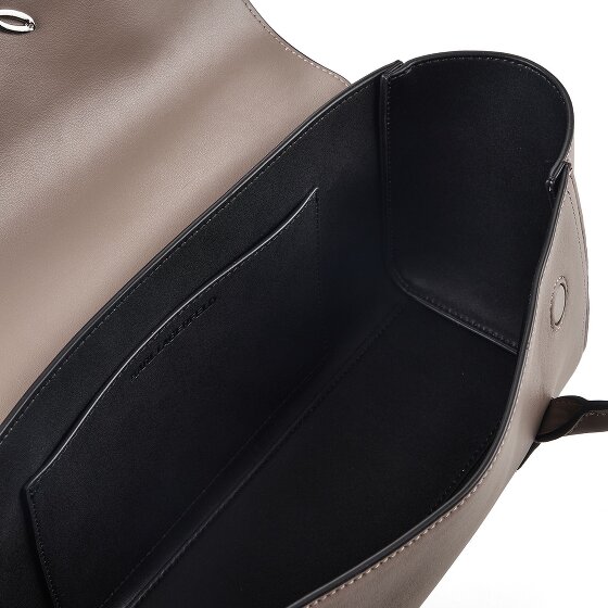 Karl Lagerfeld Signature Sac à bandoulière Cuir véritable 37 cm