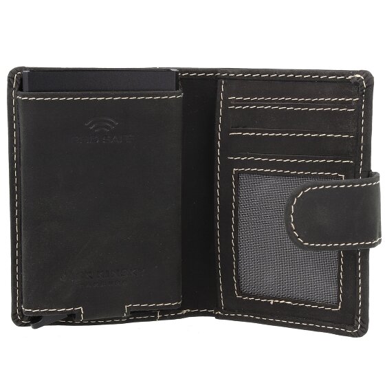 Jack Kinsky Baltimore Étui pour cartes de crédit Protection RFID Cuir 11 cm