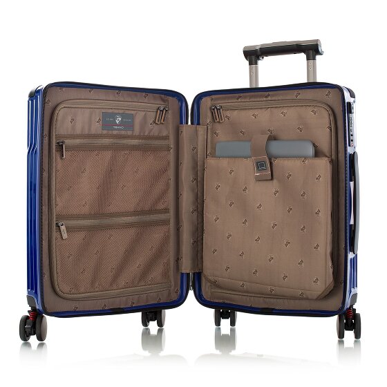 Heys Tekno 4 roulettes Trolley de cabine S 53 cm Compartiment pour ordinateur portable