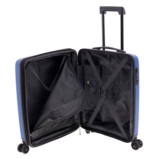 Gladiator 1700 4 roulettes Trolley de cabine 55 cm avec soufflet d'extension