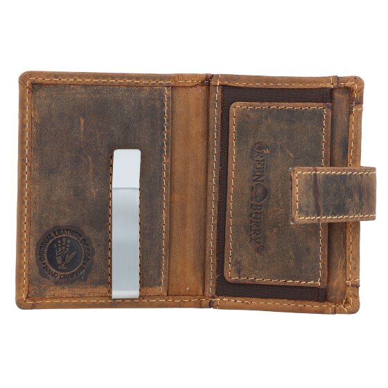 Greenburry Porte-monnaie Vintage RFID en cuir 7 cm