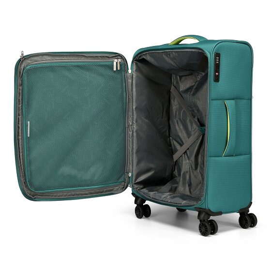 American Tourister Cloudrider 4 roues Valise cabine M 67 cm avec soufflet d'extension
