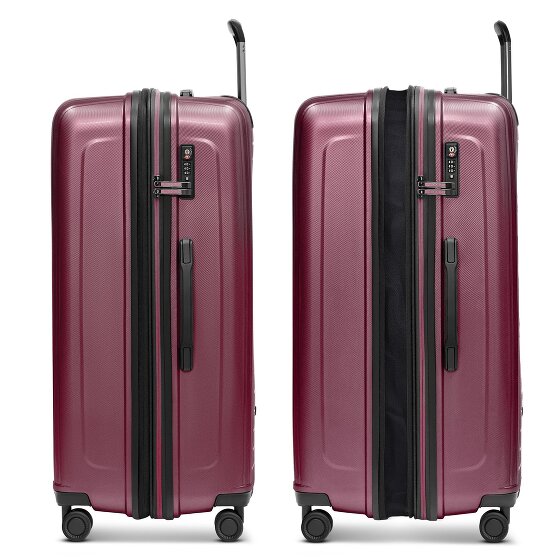 Redolz Essentials 14 4 roulettes Trolley L 77 cm avec soufflet d'extension