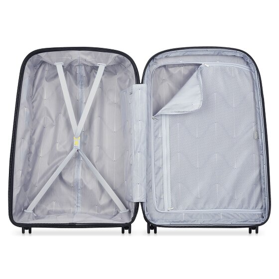 Delsey Paris Belmont Plus 4 roulettes Trolley L 76 cm avec soufflet d'extension