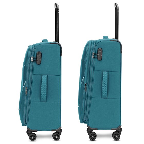 Stratic taska 4 roues trolley M 65 cm avec soufflet d'extension