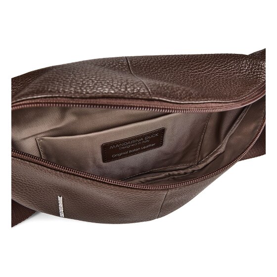 Mandarina Duck Mellow Leather Sac banane Cuir véritable 30 cm