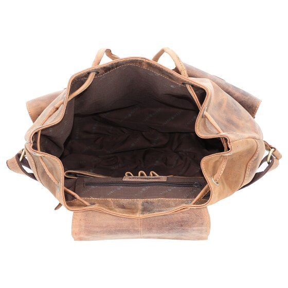 Greenburry Sac à dos Vintage en cuir 40 cm