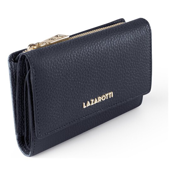 Lazarotti Bologna Leather XL Porte-monnaie avec compartiment zip-around Cuir 14 cm