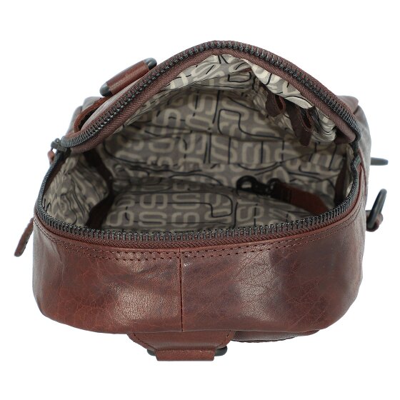 Spikes & Sparrow Sac à bandoulière Bronco en cuir 17,5 cm