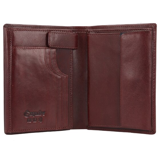 Esquire Toscana Porte-monnaie RFID Cuir 10 cm