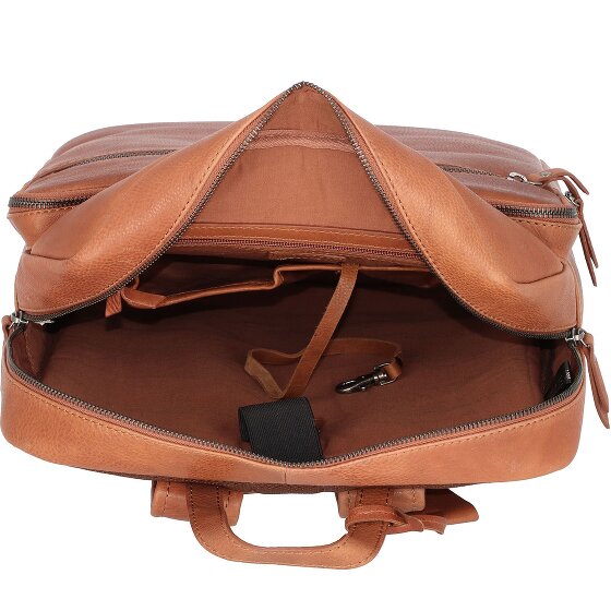 Burkely Antique Avery Sac à dos en cuir 44 cm pour ordinateur portable