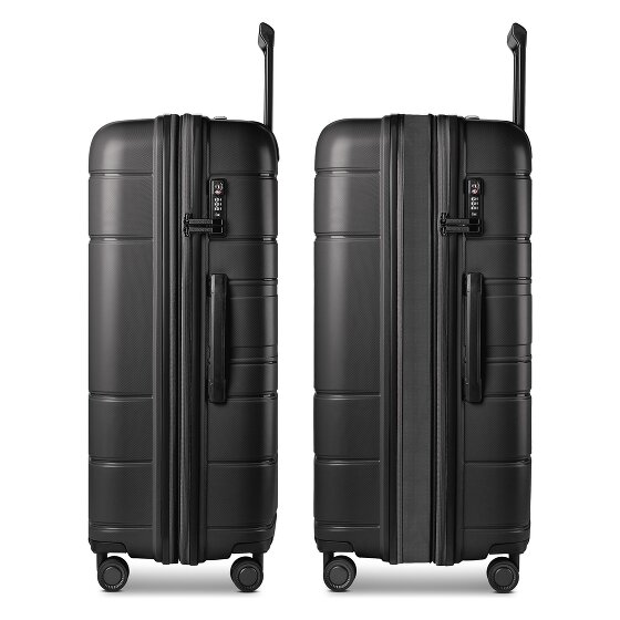 Redolz Essentials 11 4 roues Valise cabine 76 cm avec soufflet d'extension